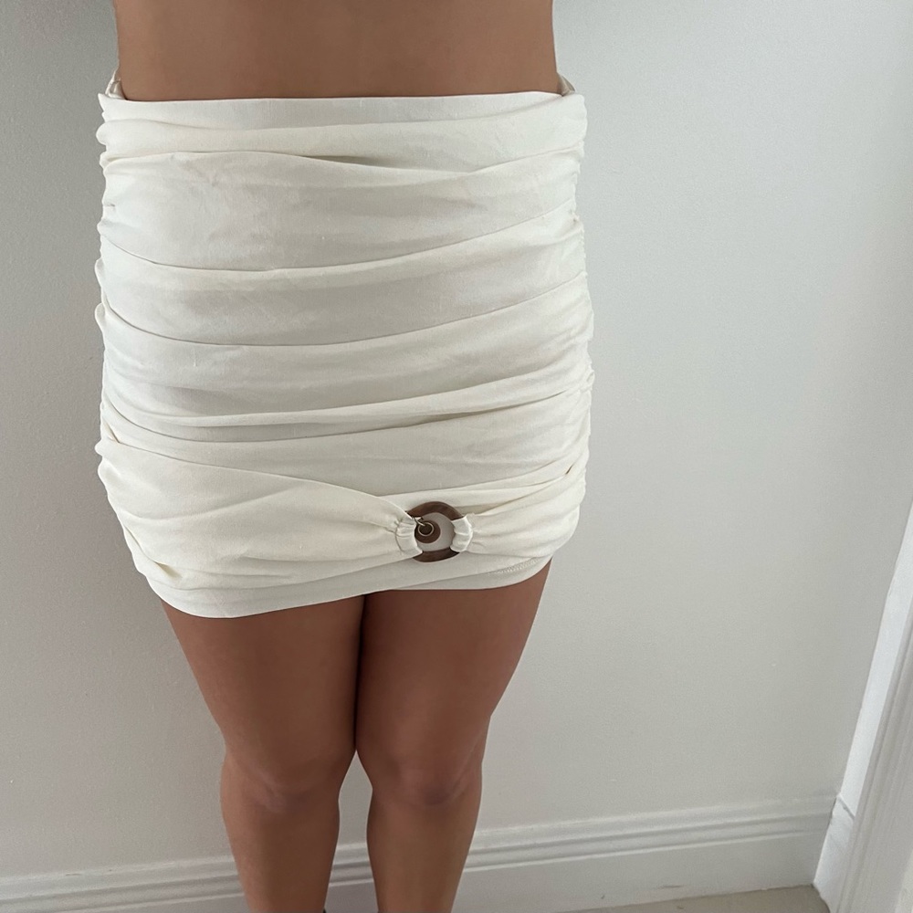 Zara Scrunched Skirt